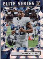 2025 Donruss #TES-TPO Tony Pollard The Elite Series Titans
