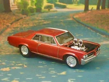 1964 Pontiac GTO Pro Street Twin Carb 389ci V8 Drag Car 1/64 Scale Limited Edt K