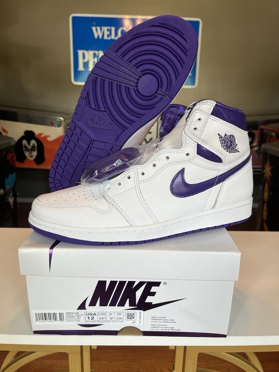 Nike Air Jordan Retro 1 I OG High Court Purple (2021) Size
