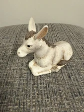 Lefton Vintage Nativity Donkey Figurine, The Bethlehem Collection 06119