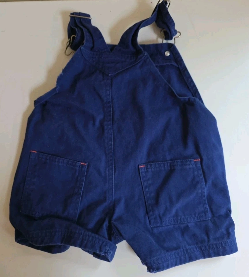 Mono de Colección Blues Clues Niño Pequeño Bebé Talla 18M Shortalls Nick Jr. 'Blues Room' Foto 3 de 4