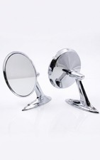 Pair Chrome Exterior Mirrors For 1953-1954 Chevy Bel Air 150 210 United Pacific Pair Chrome Exterior Mirrors For 1953-1954 Chevy Bel Air 150 210 United Pacific