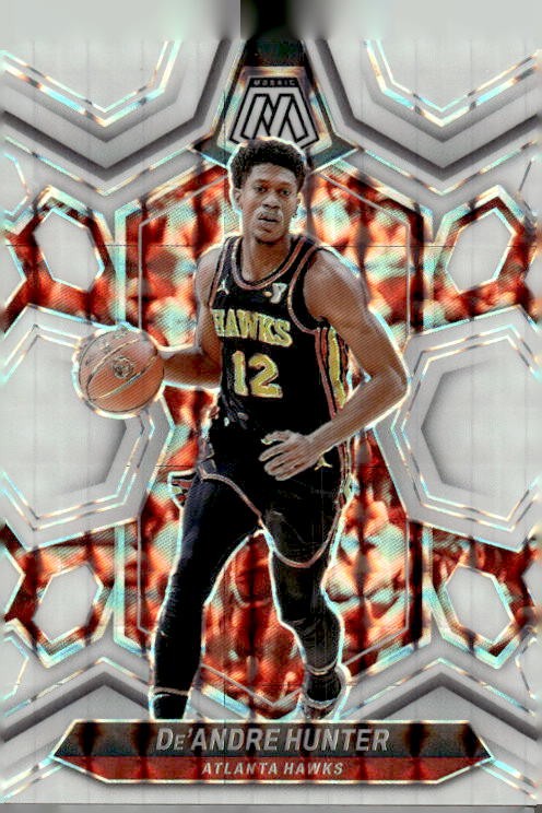 2023-24 Panini Mosaic #16 De'Andre Hunter White #/25