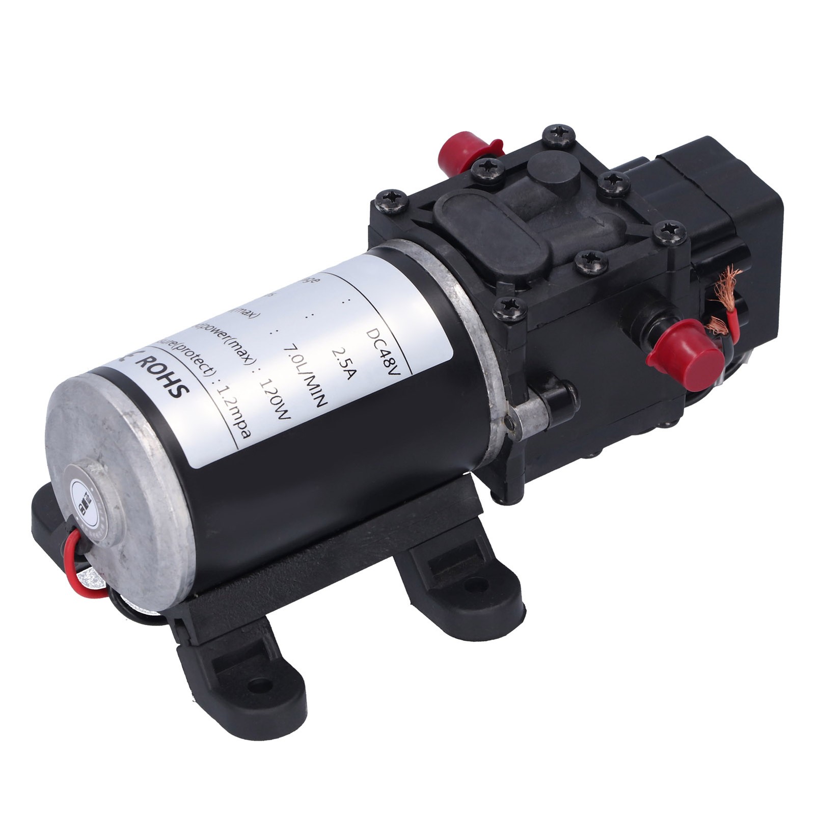 DC48V 120W DC Intelligent Diaphragm Pump 7.0L/MIN Automatic Atomizing High Press