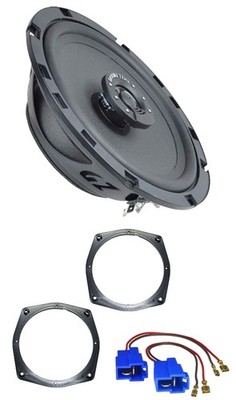 Ground Zero 110Watt 16.5cm 2-Way Speakers for Mitsubishi Lancer Galant Paje