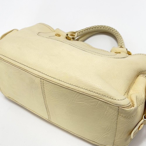 Borsa Celine Boogie Triomphe pelle avorio usata ottime condizioni originale GIAPPONE - Foto 15 di 24