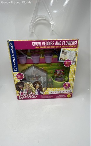 Barbie Grow Veggies And Flowers Greenhouse Stem Activity Plant Science ...