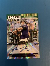 2024 Panini Contenders Rookie Ticket #141 Devin Leary Ravens Autographed NFL
