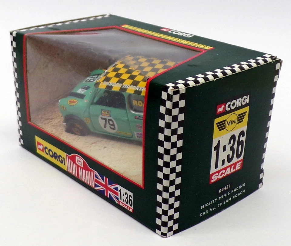 Corgi 1/36 Scale 04431 - Mini Mighty Minis Racing - #79 Sam Roach - Image 4 of 4