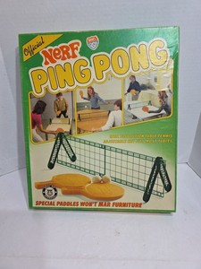 Vtg 1982 Parker Brothers NERF PING PONG No. 0273