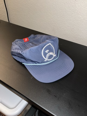 #ad Staunch Traditional Outfitters Snapback Hat Cap Blue Embroidered Logo One Size $21.99