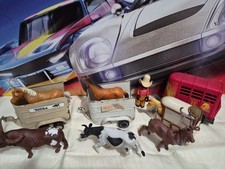 5 Vintage Horse Trailers Tonka,funrise,chevron,with Horses,vintage...