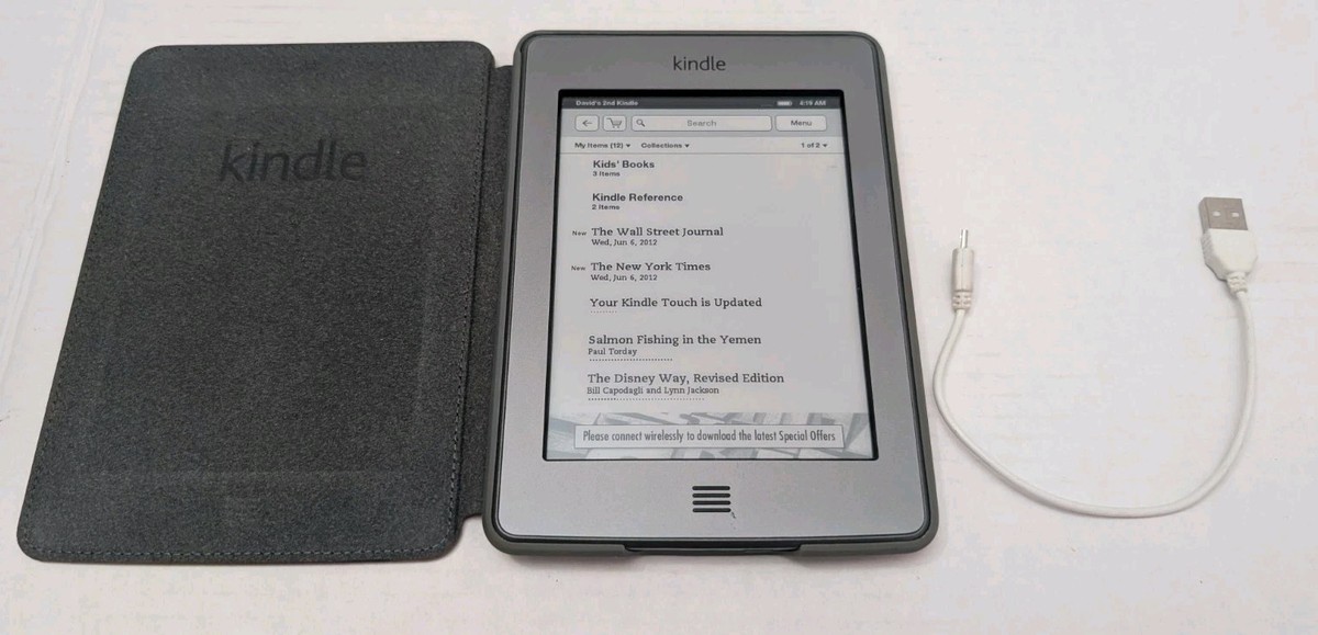Amazon Kindle Touch 4th Generation DO1200 6