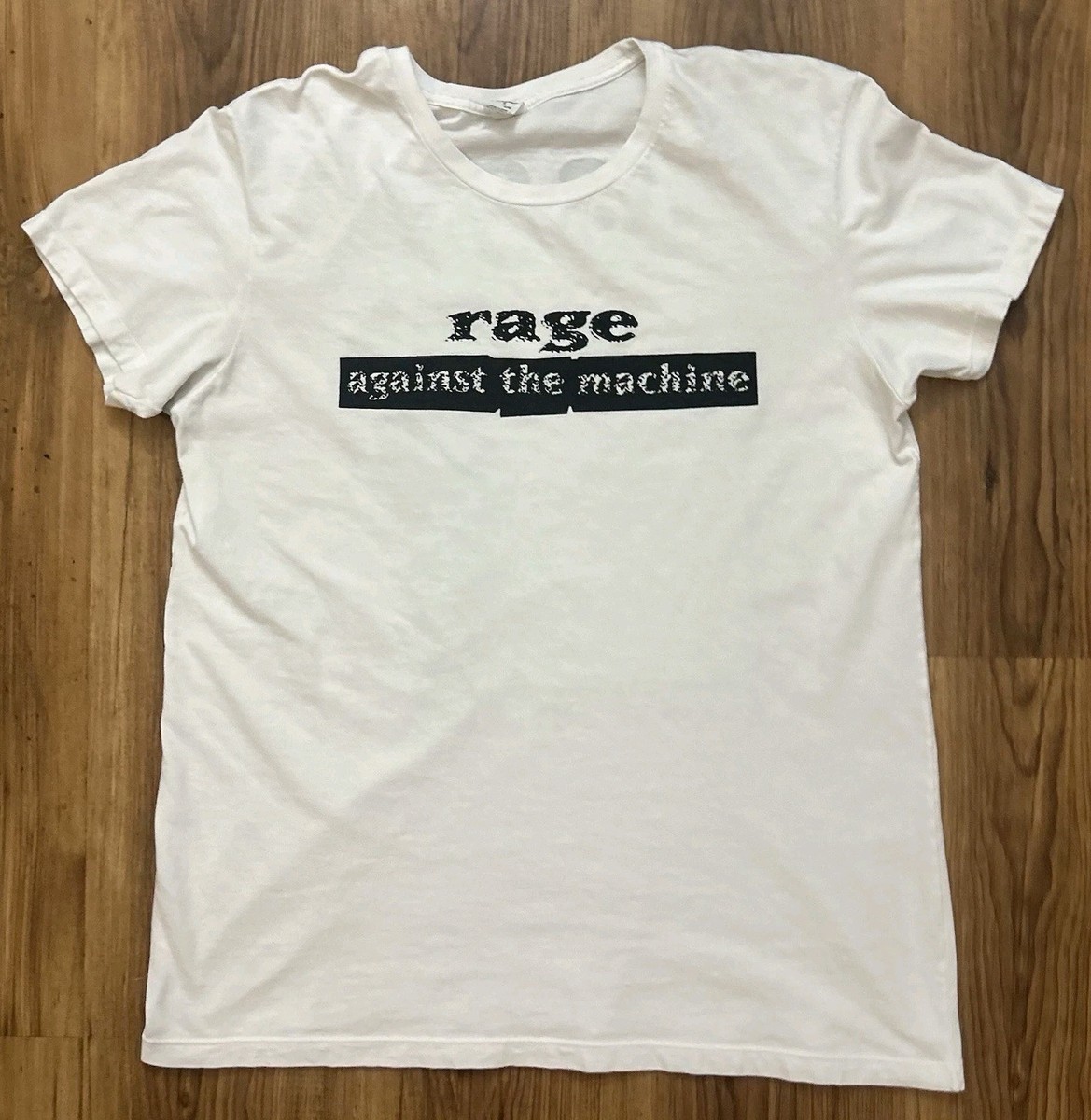 Vintage Rage Against the Machine T Shirt 90s Band size Large Whole