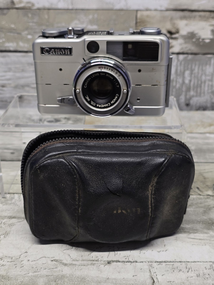 Canon Demi EE17 Half-Frame 35mm Film Camera w/ Canon SH 30mm f/1.7
