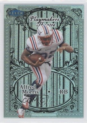 2012 Fleer Retro Playmakers Theatre 50/100 Alfred Morris #PM6 Rookie RC 3c7