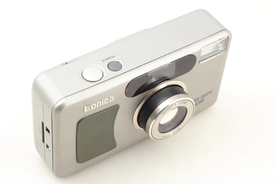 [ MINT w/ Case Strap] Konica Big mini F 35mm Point & Shoot Film Camera JAPAN 268 - Image 4 of 4