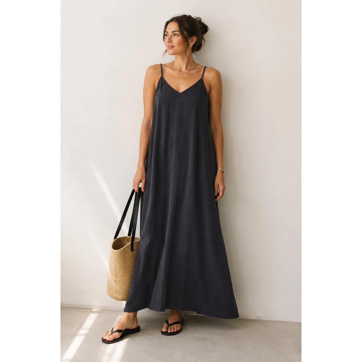 zara casual maxi dresses Dress By In Blue & Pink, Size: S 5699 CONDITION Shop Zara Clothing and Dresses