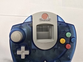 Sega Dreamcast Controller (HKT-7700) OEM Aqua Blue Genuine 