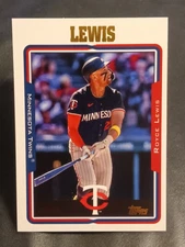 2025 Topps Archives⭐Retro 2005⭐#222 Royce Lewis - Minnesota Twins 