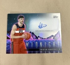 2023-24 Topps Midnight - Rookie Horizon Signatures Tristan Vukcevic #RHS-TV