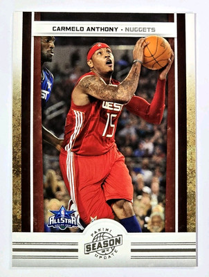 2009-10 Panini Season Update Carmelo Anthony All-Star Denver Nuggets #191