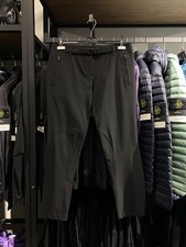 Vintage Prada nylon zip belt biker women pants size 44