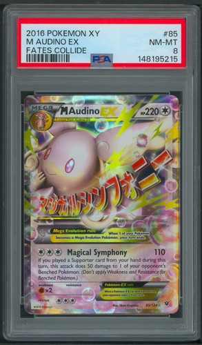 M Audino-EX graded PSA 8 for sale on eBay