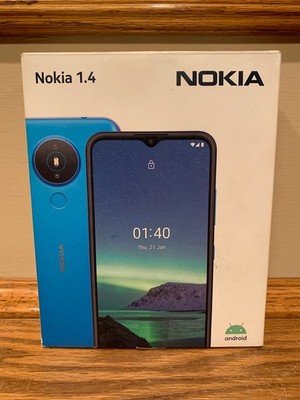 Nokia 1.4 4G Dual Sim Smartphone Charcoal 2GB Ram & 32GB Storage Untested
