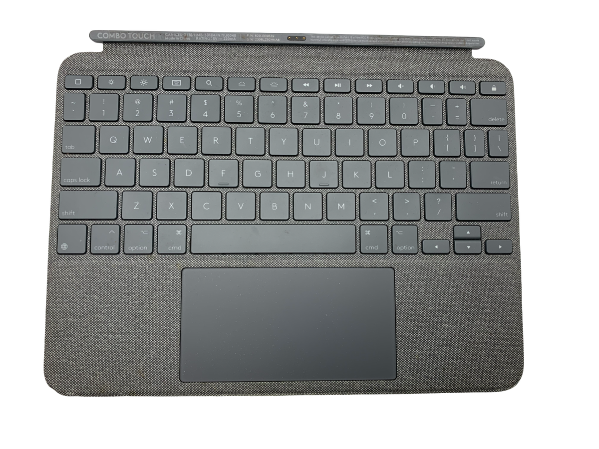 Logitech Combo Touch Backlit Keyboard ONLY for iPad AIR YU0048 820