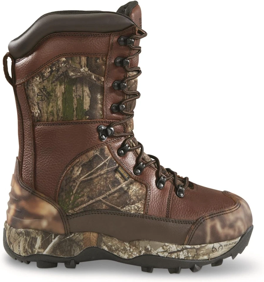 Men Leather Hunting Boots Monolithic Extreme Waterproof Insulated, 2,400-Gram  - Image 3 of 4