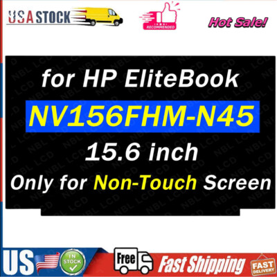 15.6'' NV156FHM-N45 V8.0 for HP EliteBook 850 G5 LCD Non-Touch 1920X1080 30PINS
