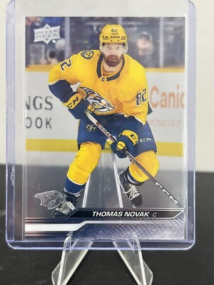 2023-24 UPPER DECK SERIES Y CLEAR CUT 349 THOMAS NOVAK 🔥 PREDATORS