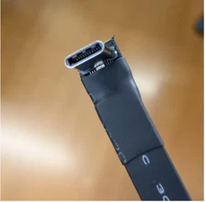 ADT-Link USB 3.2Type C to Type C Flat Extension Cable 10Gbps 90 Degree USB C 3A