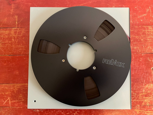ReVox Bobine Nab Metal Champagne 26.5 cm avec Bande AGFA PER 528 NEUVE 730 m - Photo, audio & vidéo