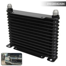 32mm An10 13 Row Aluminum Engine Transmission Oil Cooler 226mm Racing Cooler Bk