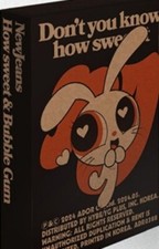 NewJeans Double Single Album How Sweet Weverse C Ver. QR Card 28p Lyric P.Card