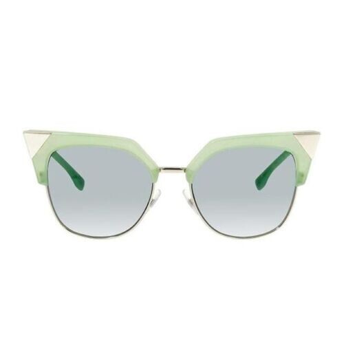 Fendi FF0149/S1ED GREEN Metal Fashion Sunglasses For Women  display picture 3