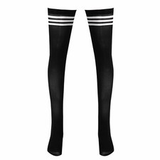 Men Spring Sport Long Tube Socks Striped Over Knee Thigh High Socks Stockings