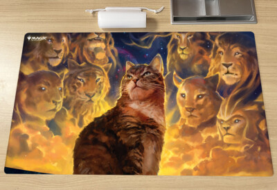 Magic the Gathering MTG Playmat Nine Lives TCG CCG Card Game Mat