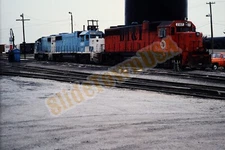 Vtg 1981 Train Slide 207 Detroit Toledo & Ironton Railroad Engine X7D061
