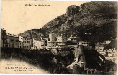 CPA Monaco-Palais du Prince et Téte de Chien (234106)