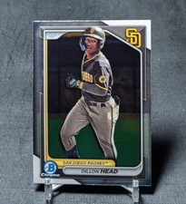 Dillon Head Chrome Prospect Rookie 2024 Bowman Card #BCP-109 San Diego Padres