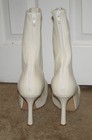 BRAND NEW! size 39 US 9 Bottega Veneta Ivory Leather Platform Booties Back Zips — photo 7