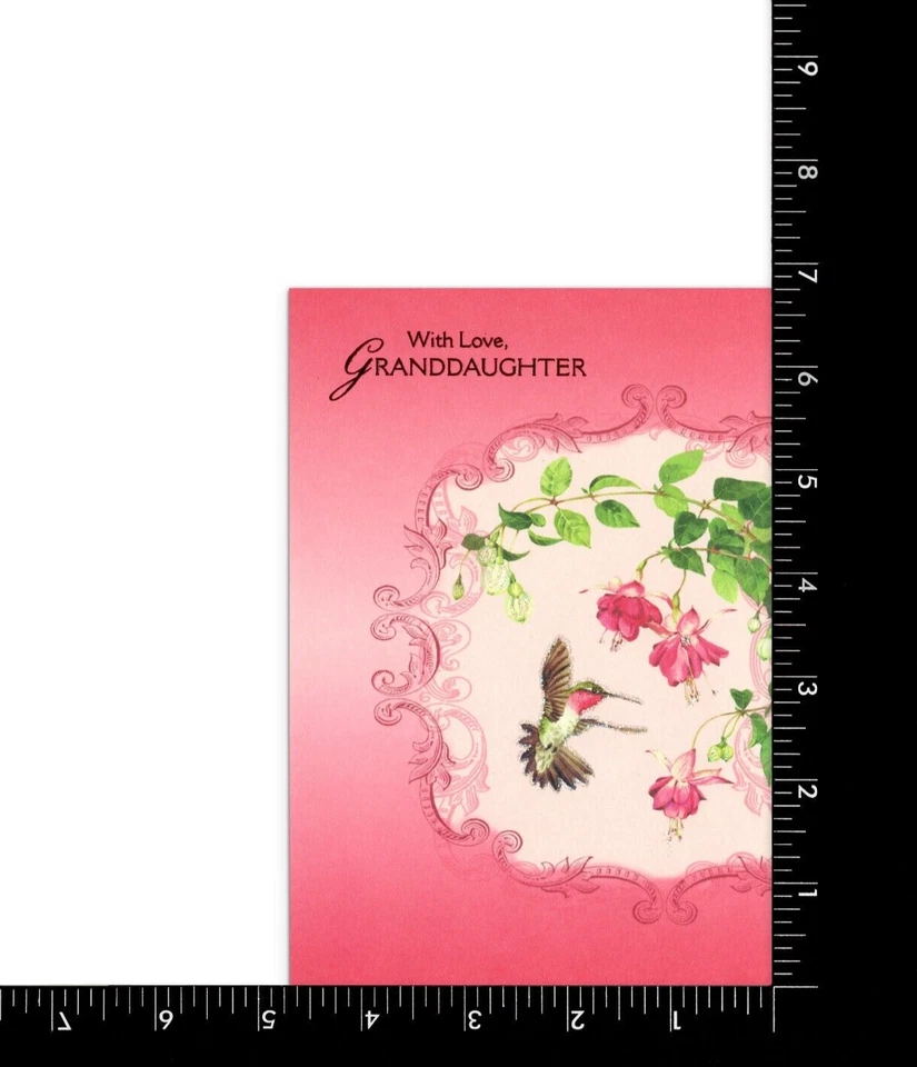 Sweet Valentine'S Day 大女儿贺卡 Hallmark + 信封 — 第 3/4 张图片