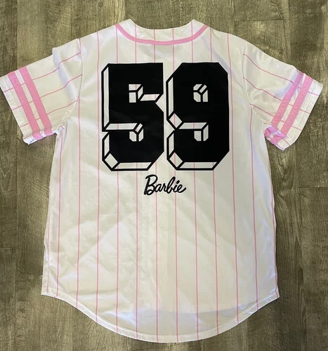 Barbie Baseball Jersey | Summer Short Sleeve Tee | Femininity | Comfortable | Women Summer Casual Shirt