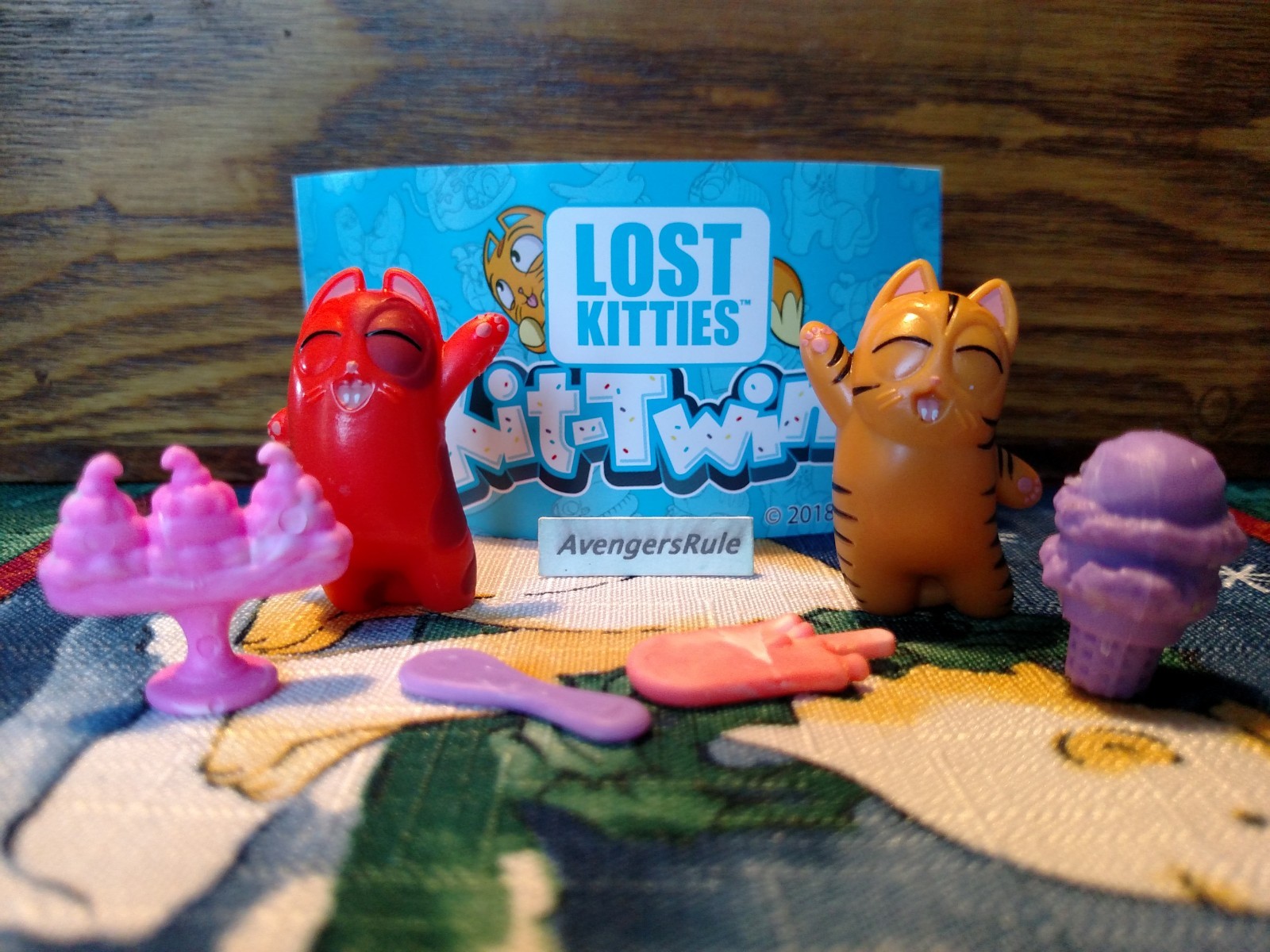 Kit-Twins Lost Kitties Hasbro Series 2 Sir Singz & Sheila Songz