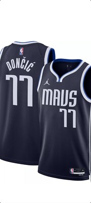 NWT Luka Doncic Dallas Mavericks Nike Swingman Jersey Size Mens