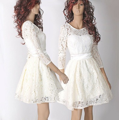 lace engagement dress