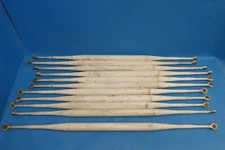 Lot of Metal Hang Glider Light Aircraft White Rods TTB-H4 6-27-68 4F24210-103A